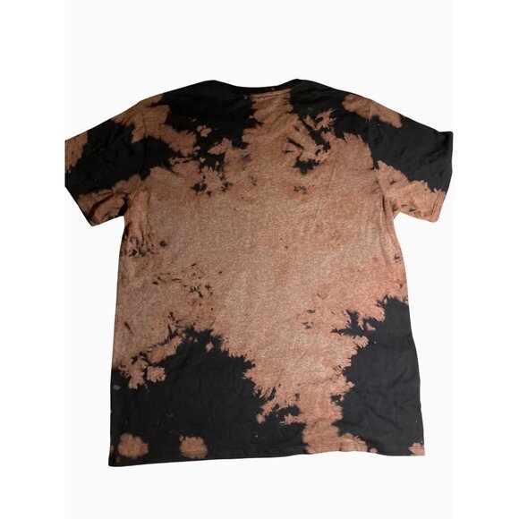 Peanuts Halloween Snoopy Woodstock Pumpkin Bleached T-Shirt M - Picture 5 of 7